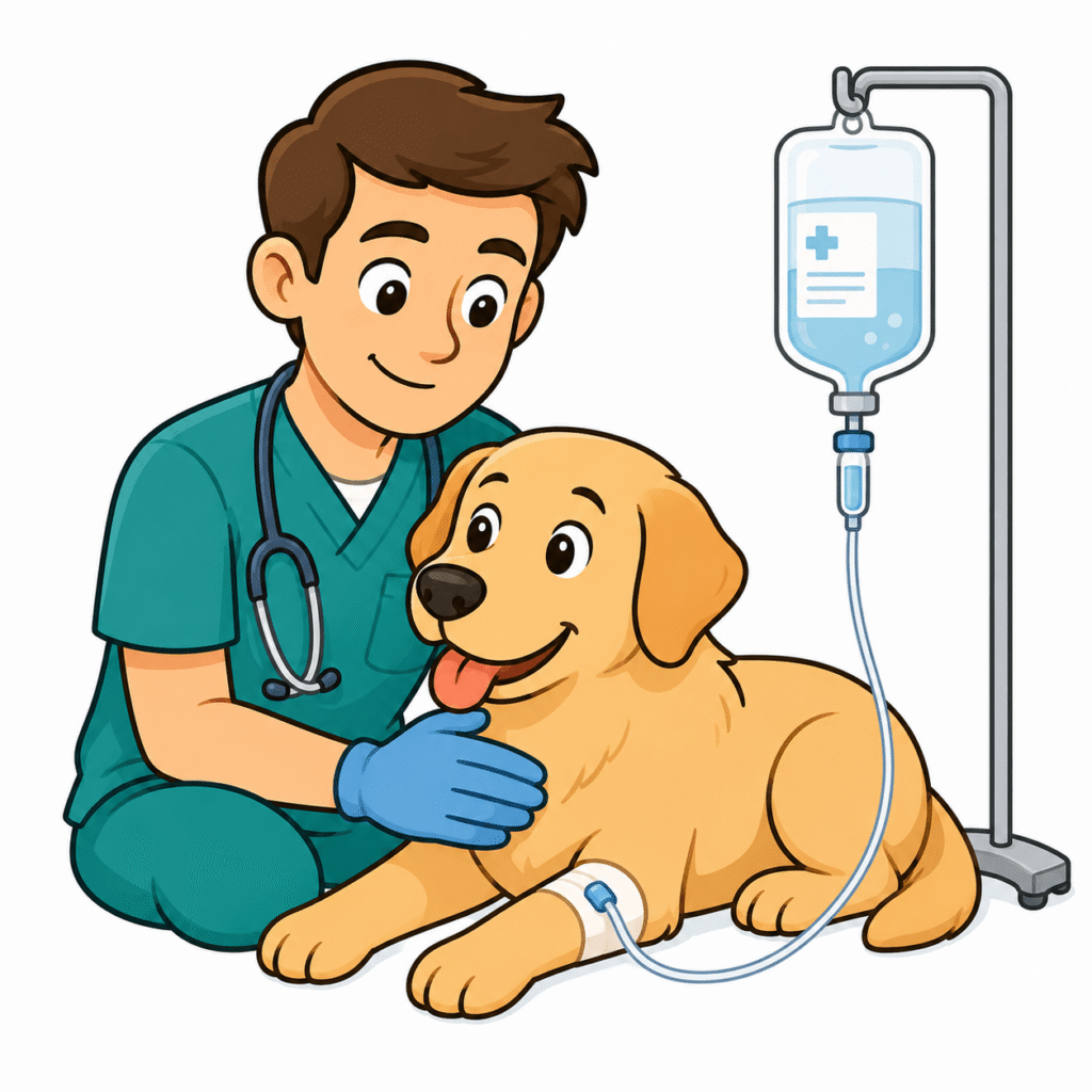 bodrum veteriner kliniği hipertermi tedavisi iv sıvı